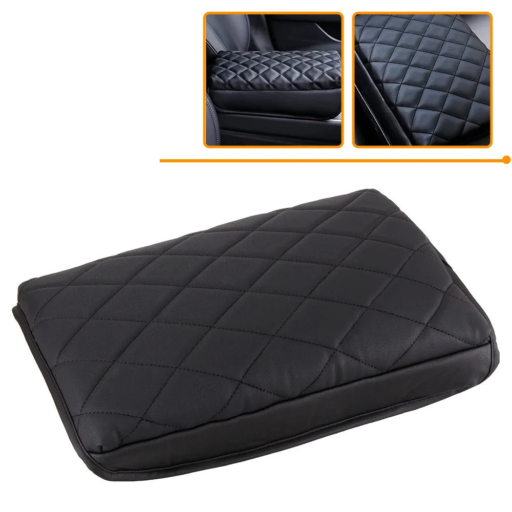 PU Leather Center Console Armrest Cover Tesla Model 3/Y