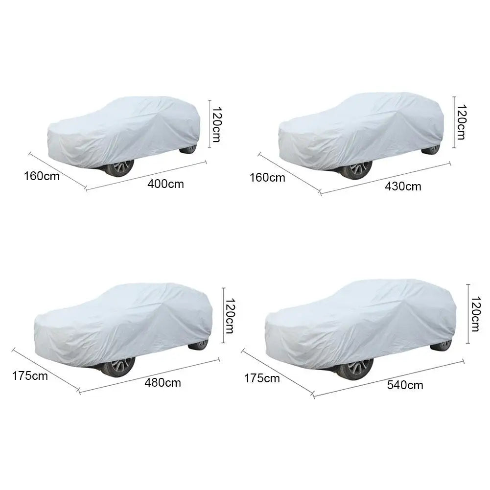 Universal Waterproof Car Sunshade & Dust Cover