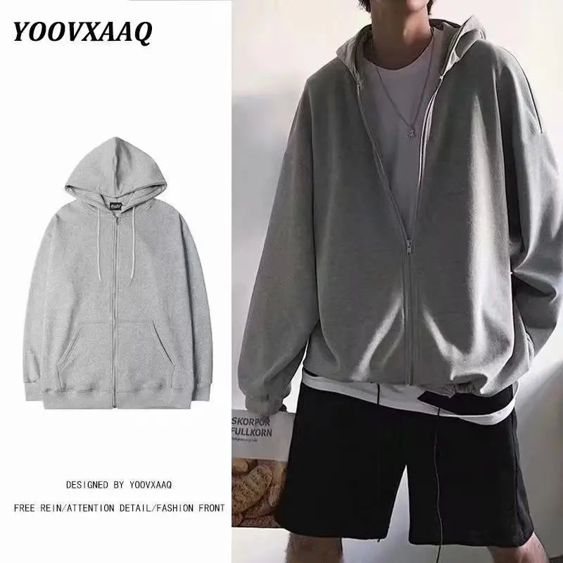 Men’s Winter Zipper Hoodie Jacket
