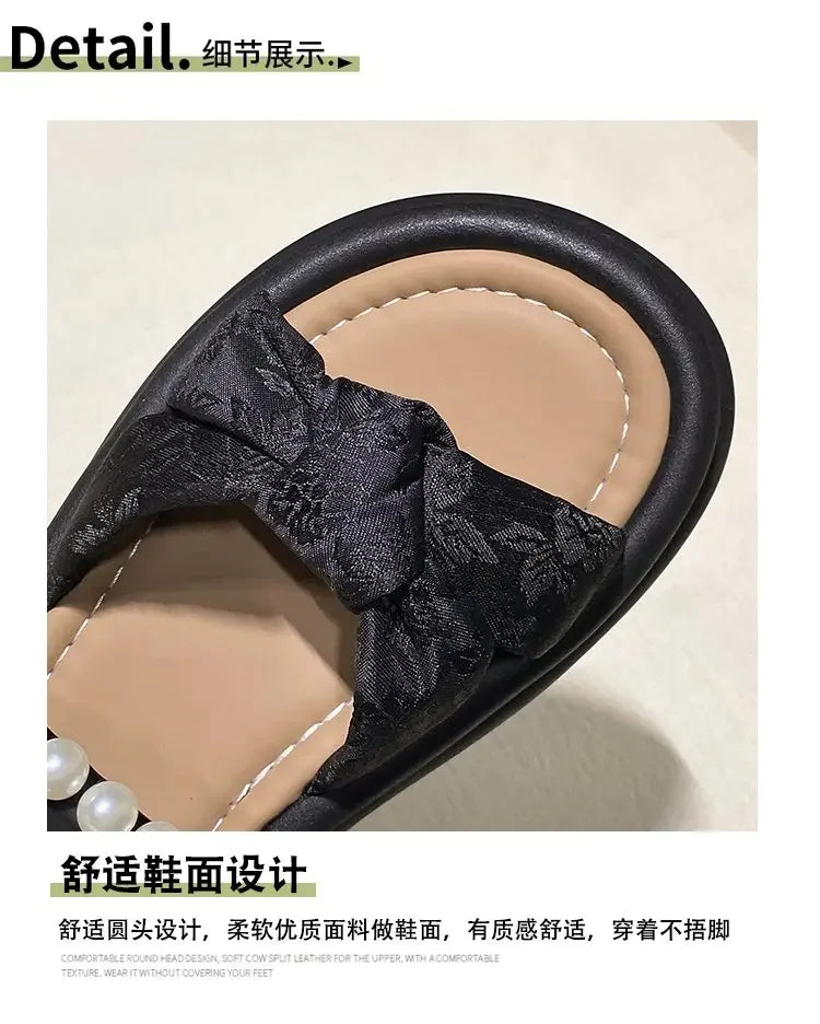 Women’s Designer Summer Slippers – Platform Slides