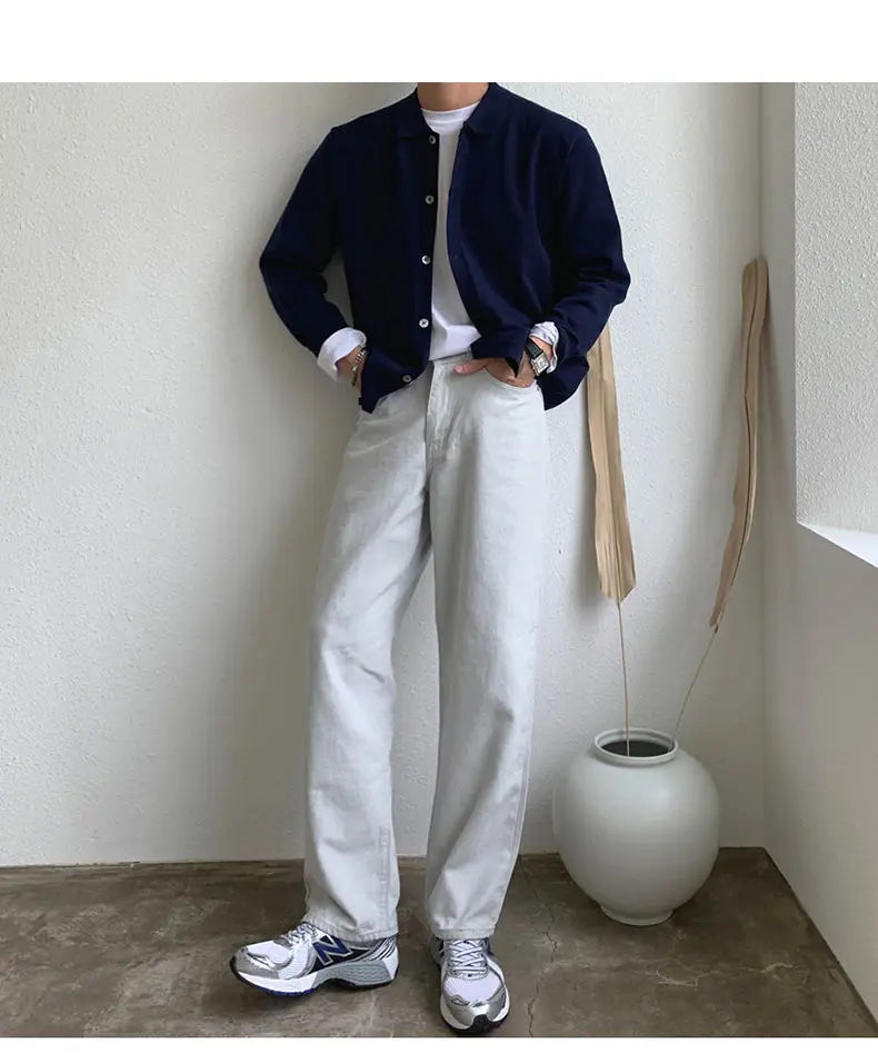 Men’s Winter Casual Long Sleeve Cardigan