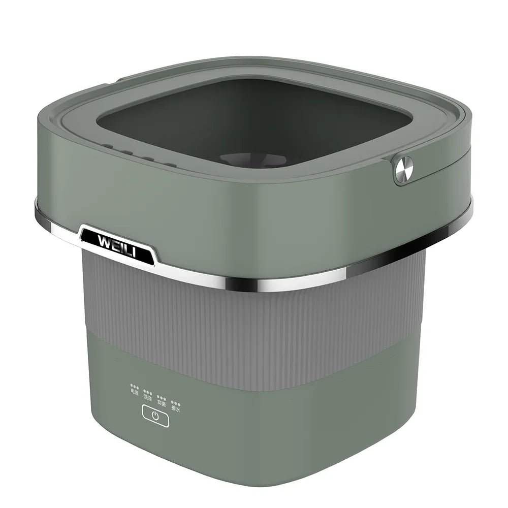 Foldable Mini Washing Machine – 6L Portable Washer