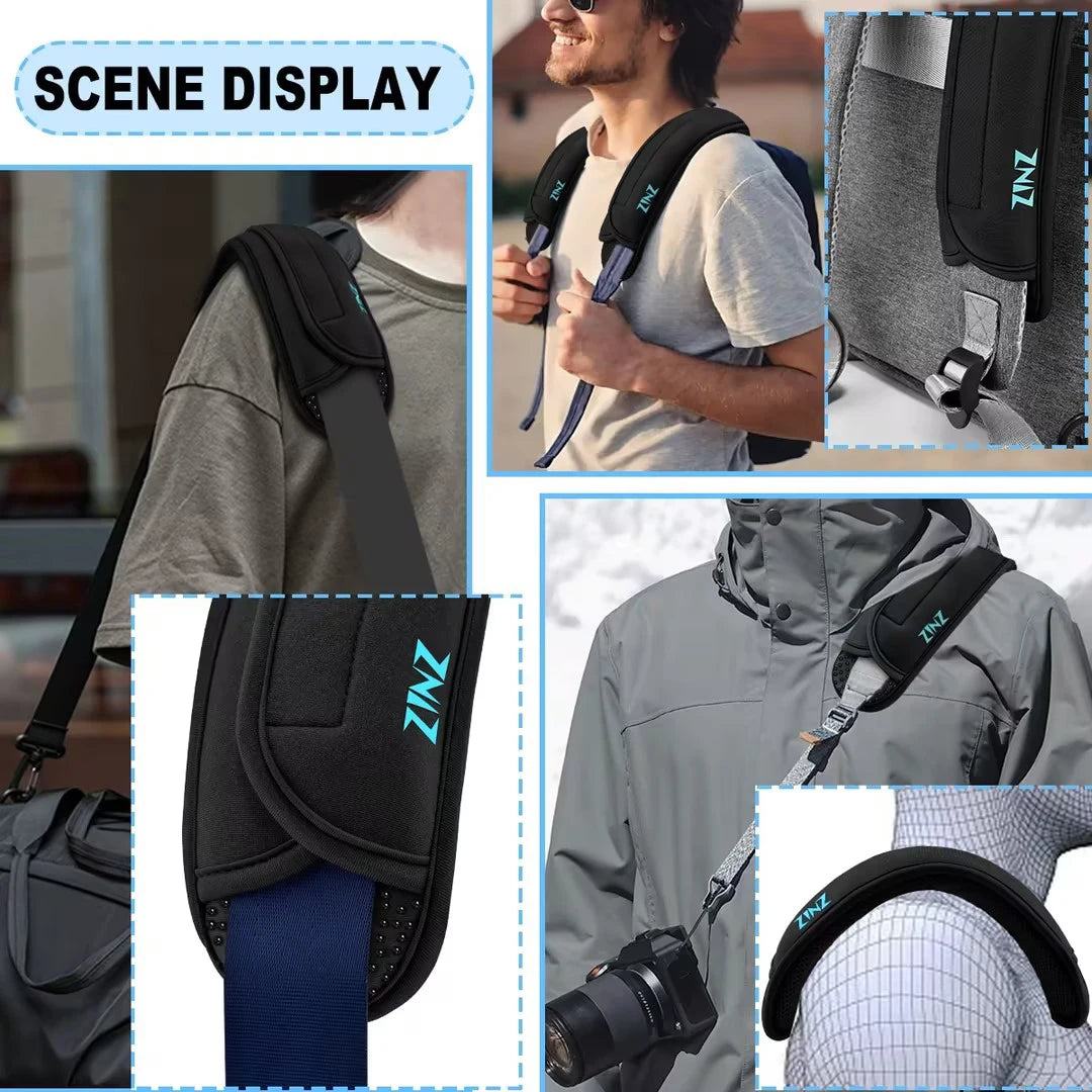 2-Pack Universal Shoulder Pad – Thick Cushion & Anti-Slip