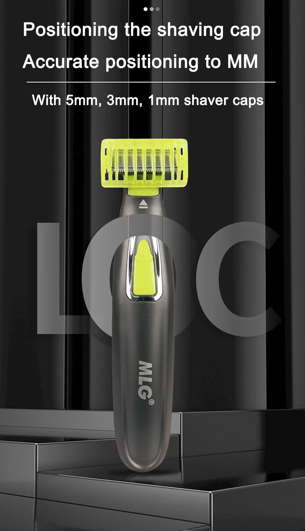 MLG Electric Shaver – USB Rechargeable Full Body Trimmer