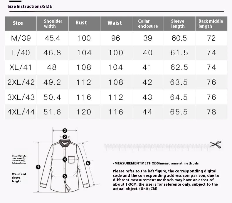 Men’s Striped Long Sleeve Casual Shirt