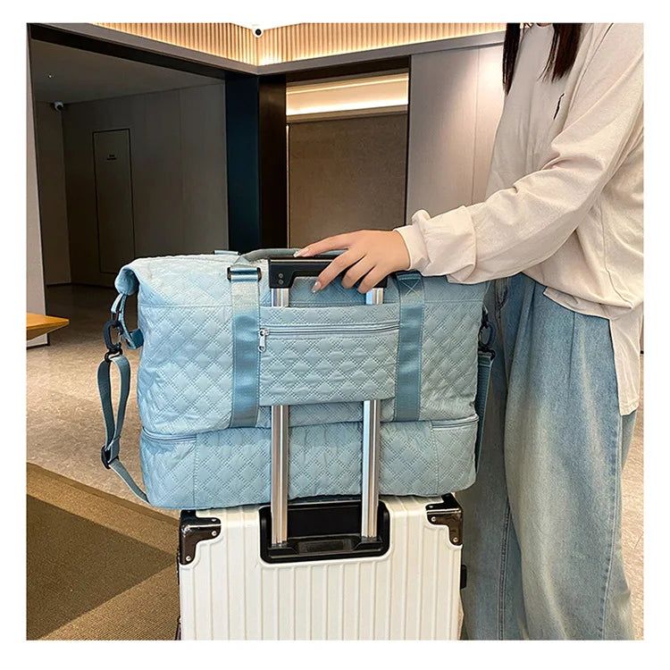 Women’s Large Travel Duffle Bag Lightweight Weekender