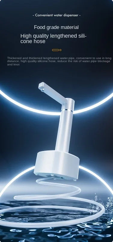 Smart Automatic Water Dispenser 3-gear USB Electric Water Pump With Stand Smart Water Bottle Pump Dispenser For Home Kitchen