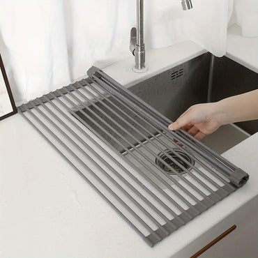 Multifunctional Kitchen Sink Organizer Dishwashing Mat