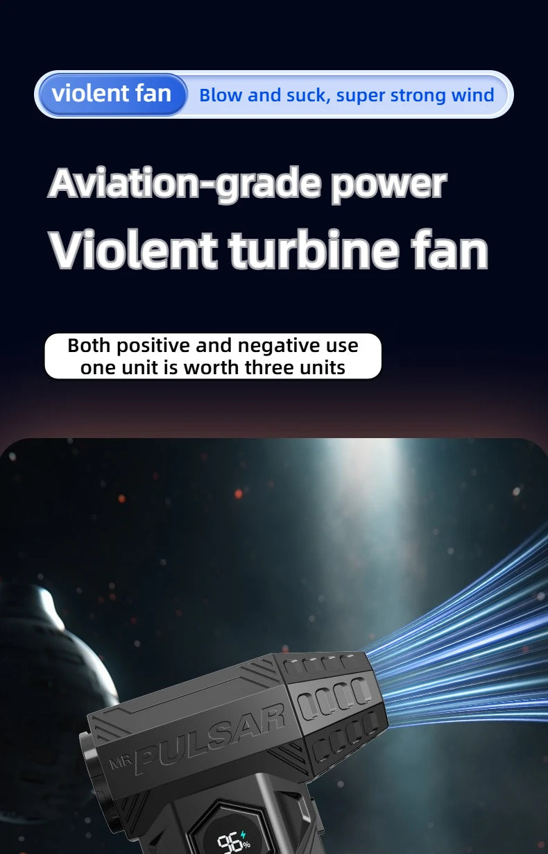 X11 Air Blower 990000RPM Powerful Car Cleaning Duster