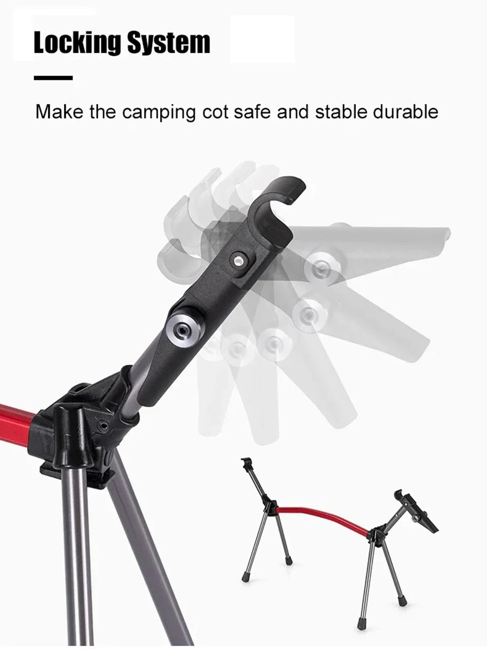 Camping Cot Folding Bed Lightweight & Portable