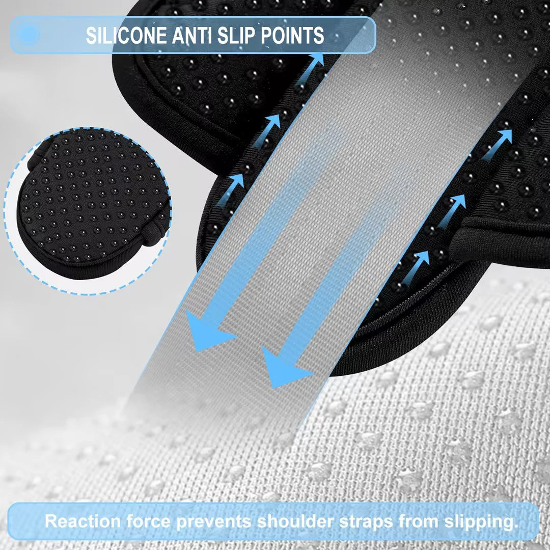 2-Pack Universal Shoulder Pad – Thick Cushion & Anti-Slip