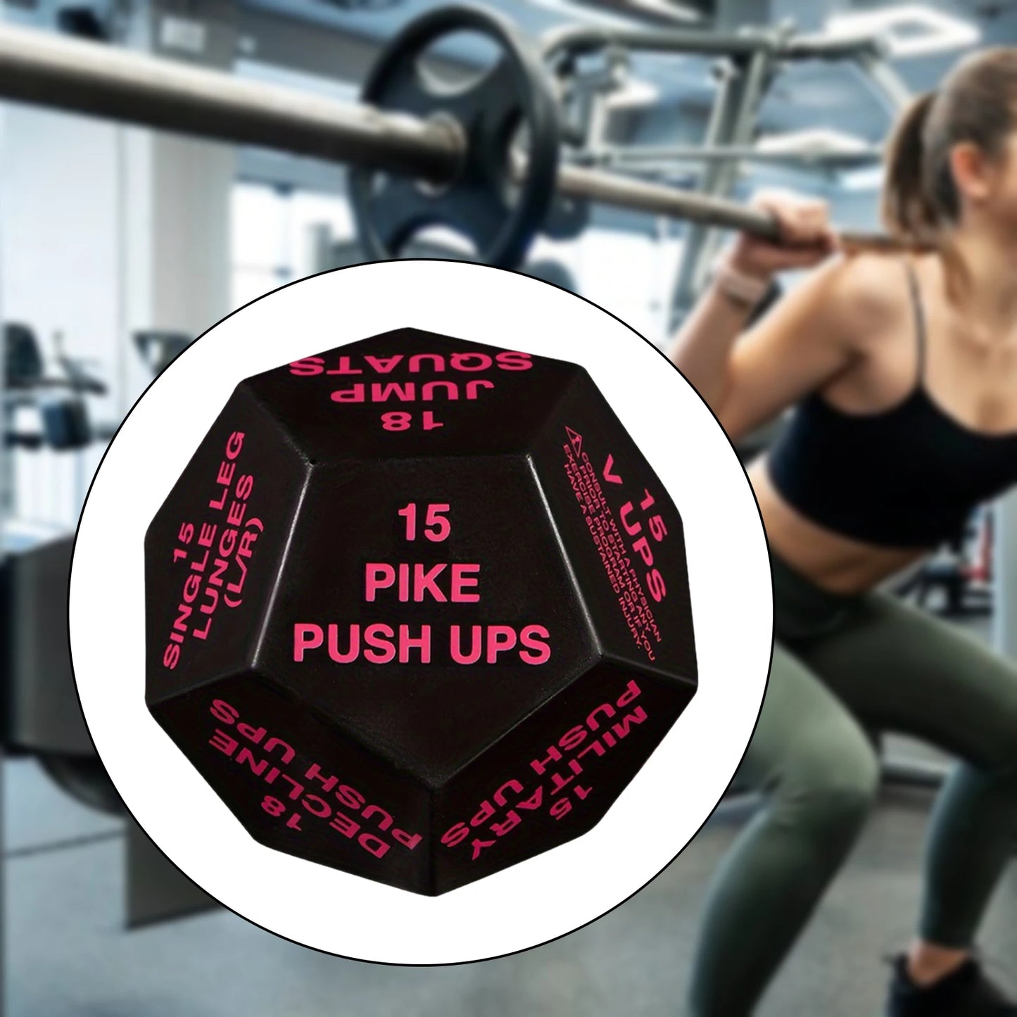 Fitness Exercise Dice – Cardio, HIIT & Strength Workout Game