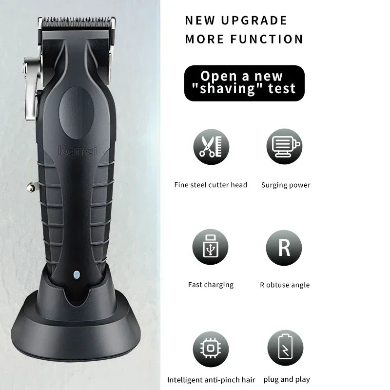 Professional Cordless Hair Clipper for Men – Rechargeable