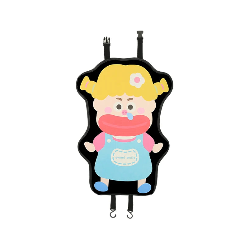 Leather Car Seat Back Protector Waterproof Kick Pad