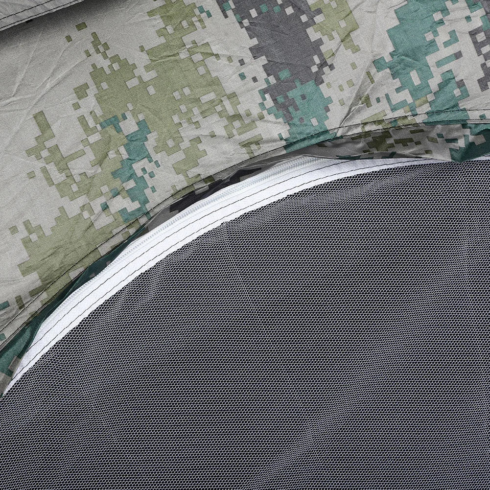 Single-Person Camping & Fishing Tent Windproof Canvas