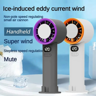 3000mAh Handheld Mini Fan USB Rechargeable Portable