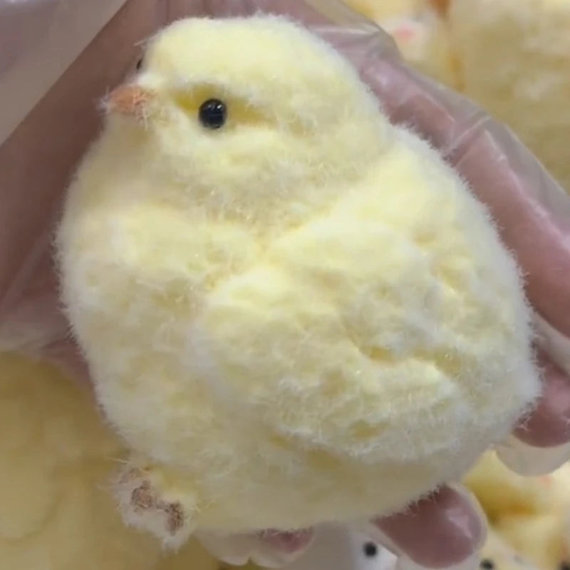 Squeeze Chick Toy Antistress Funny Life Like Chick Toy Stretchy Decompress Squeeze Toy for Office Kids Anxiety Reduce