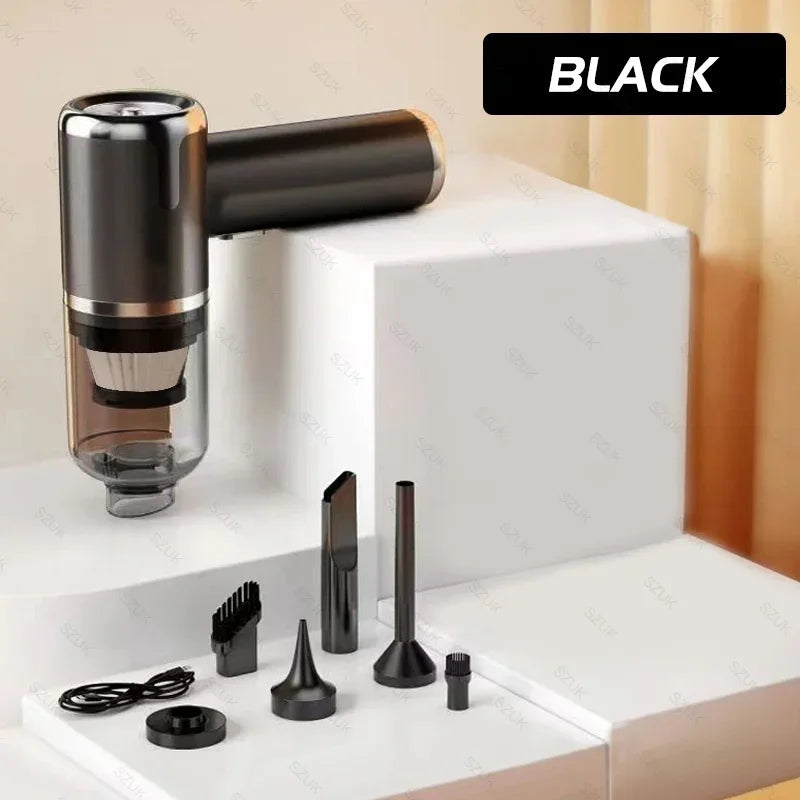 SZUK 148000Pa Car Vacuum CIeaner Powerful Wireless Handheld Cleaning Machine Mini Blower Portable Vacuum Cleaner for Car Home