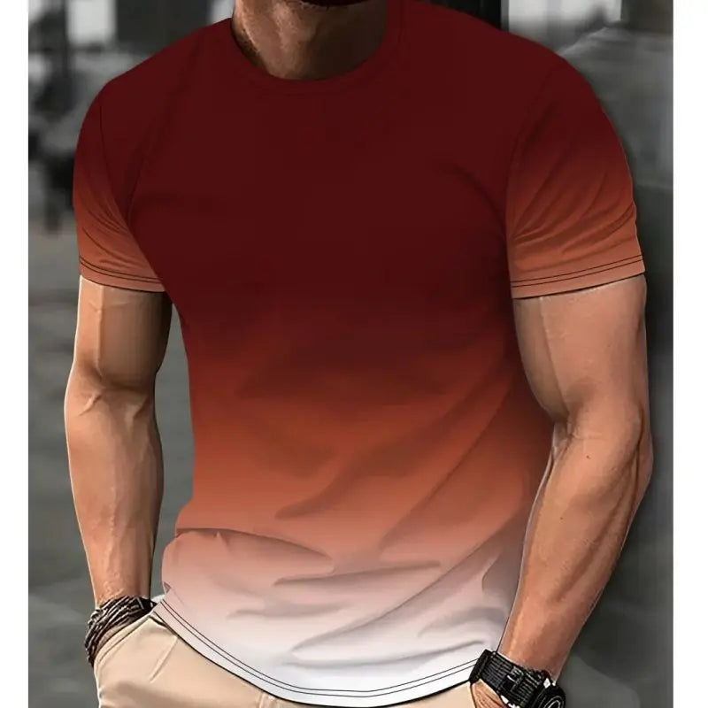 Men’s Gradient Short Sleeve T-Shirt