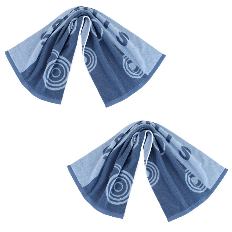 Pure cotton sport towel, soft and breathable, absorbent towel suitable for yoga, sports, gym, exercise, and more activities