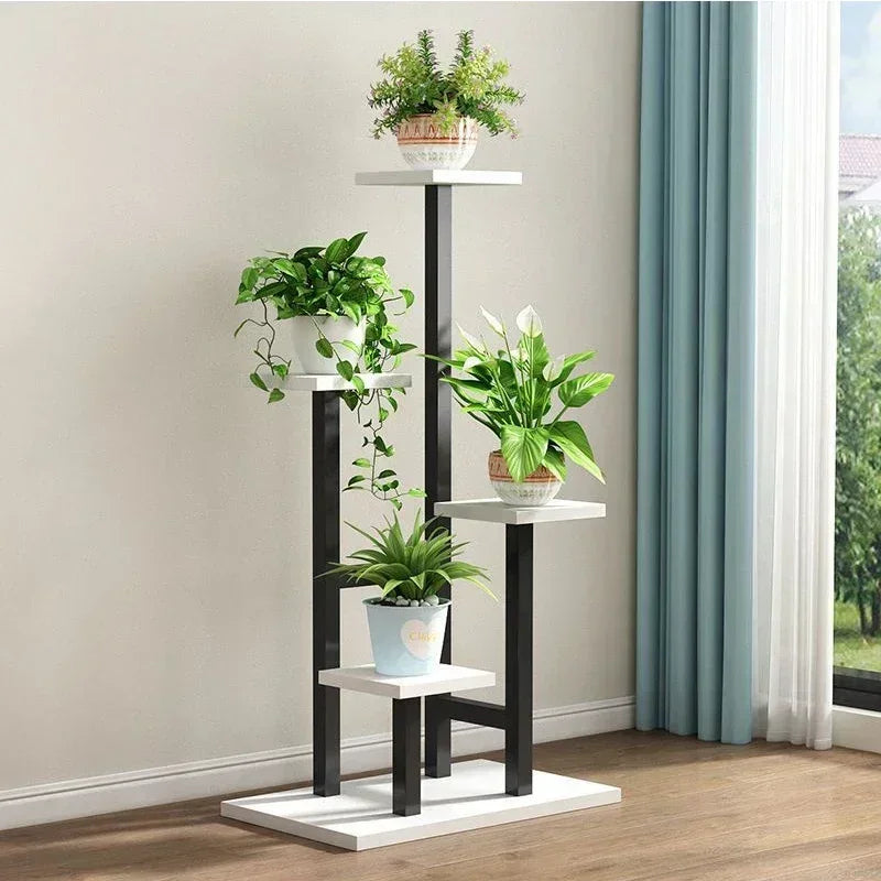Plant Stand Household Multi-layer Plants Shelves Environment protection Flower Pot Holder Plant Rack Shelves Balcony Flower Rack
