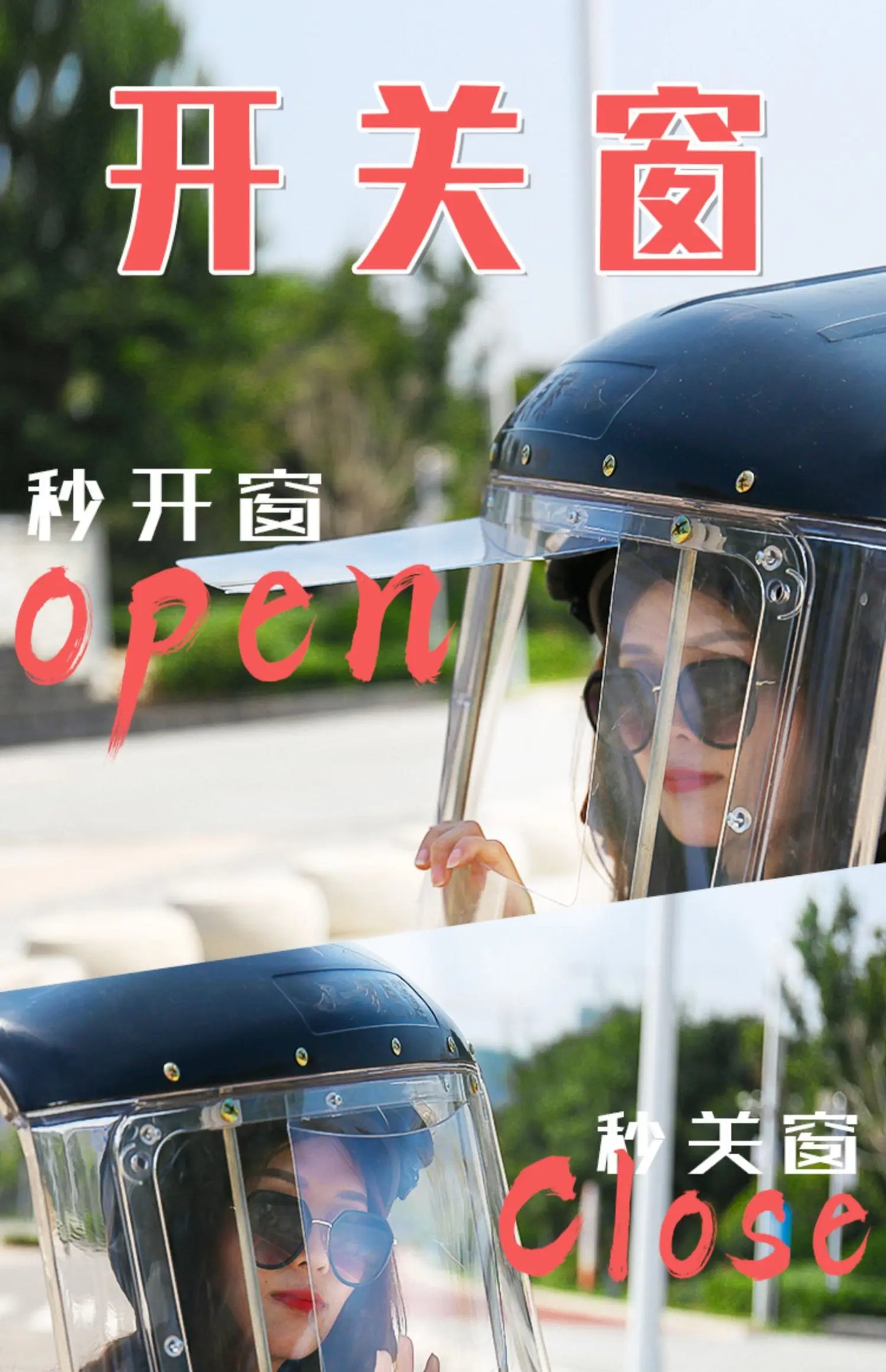 Electric Car & Motorcycle Canopy – Weatherproof Sun Shade