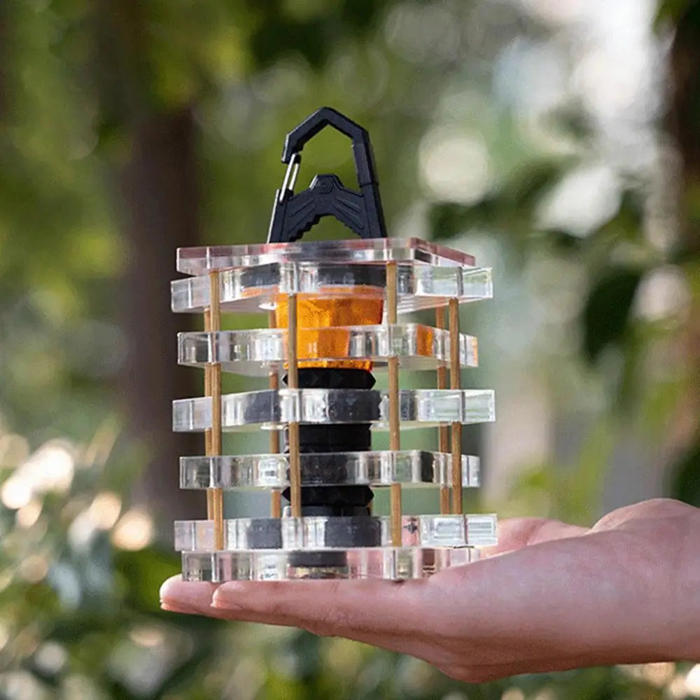 Camping Lampshade Cover Acrylic Outdoor Lantern Light Accessory