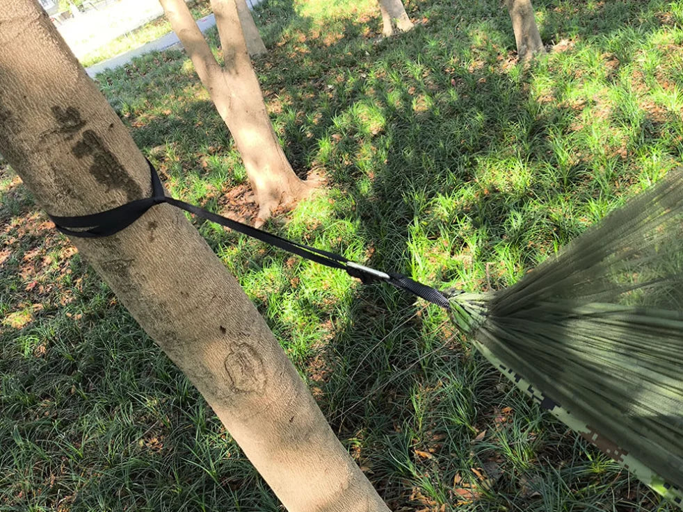 Camping Hammock with Mosquito Net Outdoor Garden Leisure