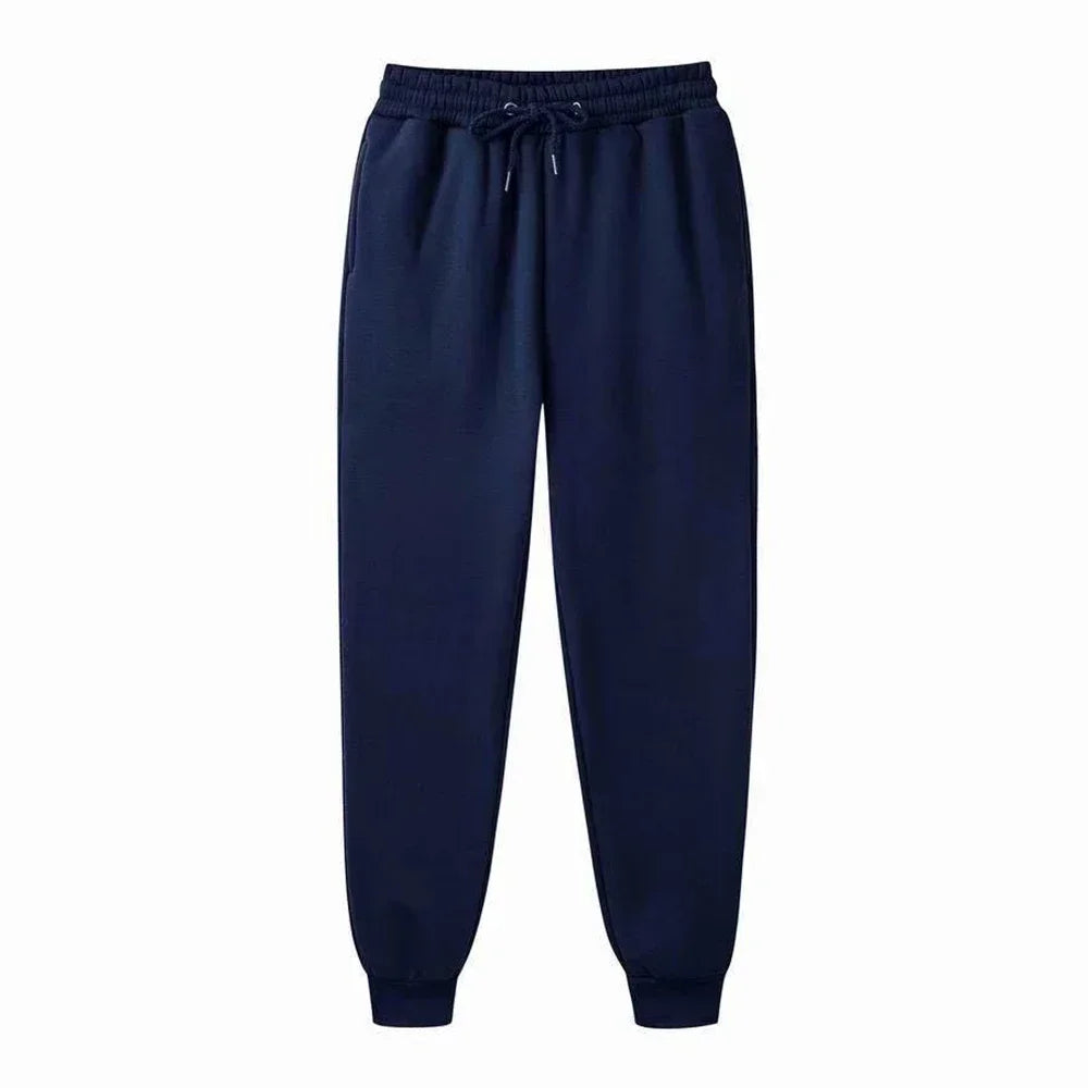 Men’s Fleece Jogger Sweatpants – Winter Gym Casual Pants