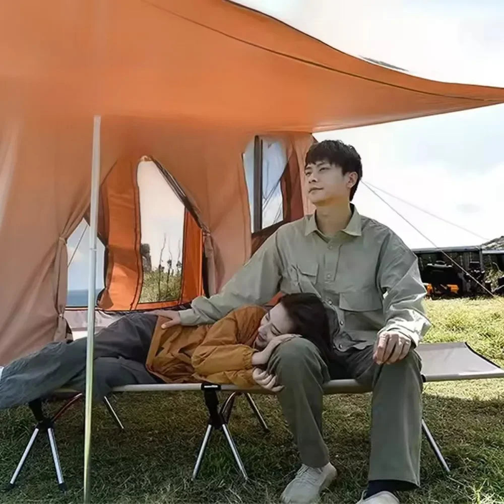 Camping Cot Folding Bed Lightweight & Portable