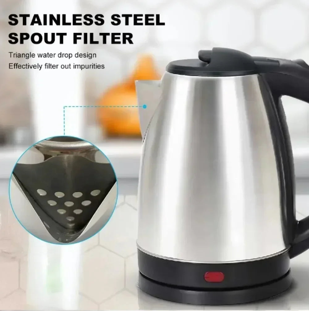 Stainless Steel Smart Kettle 1500W for Tea & Coffee