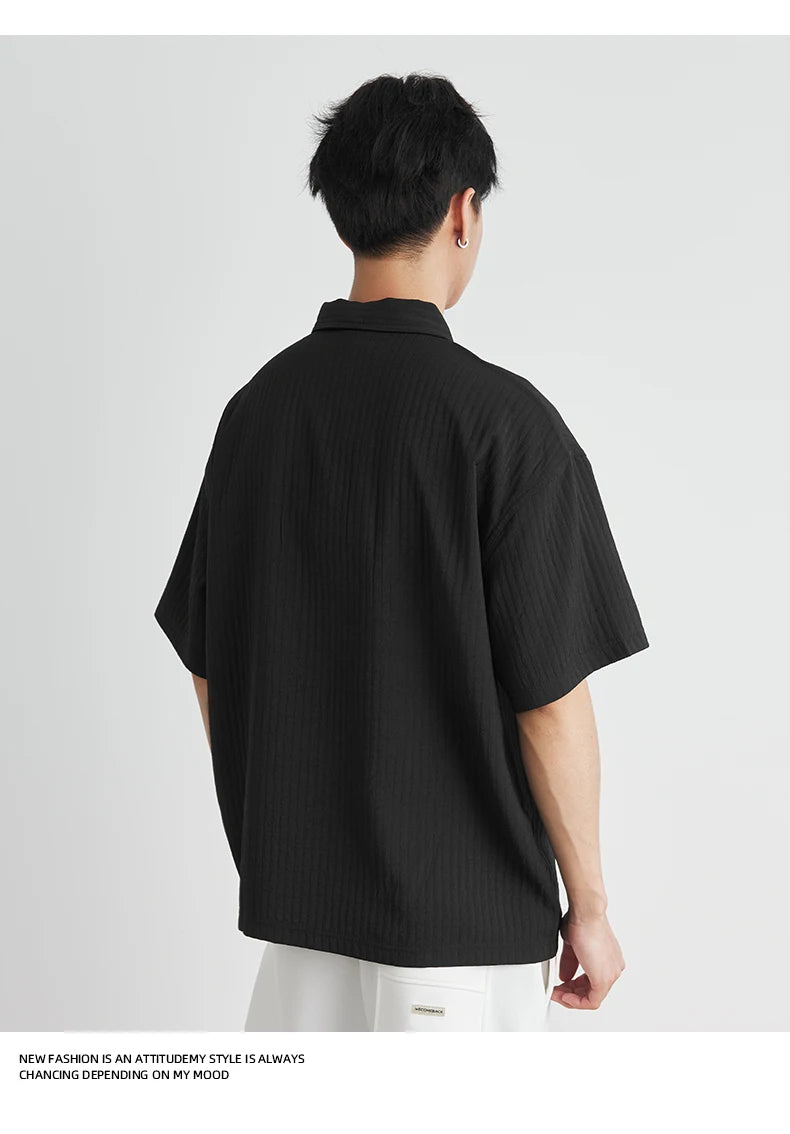 Men’s Cotton Work Shirt Jacket – Autumn Outdoor Safari Style