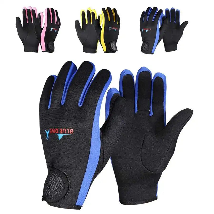 3-Color Neoprene Water Sport Gloves for Diving & Surfing