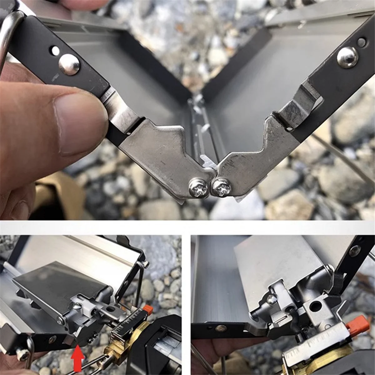 Portable Windproof Camping Gas Stove High Power