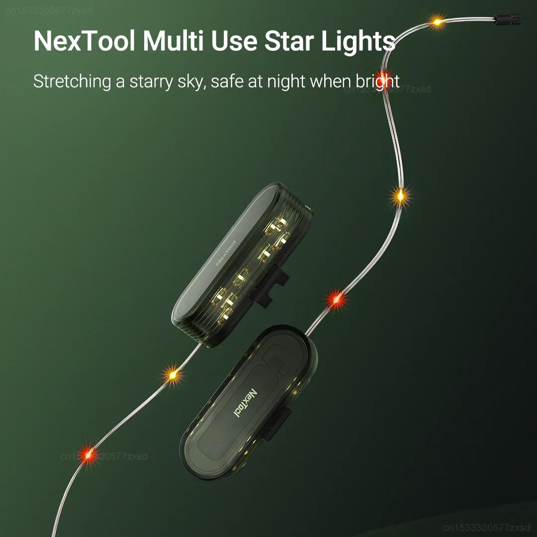 Xiaomi Nextool LED Tent String Lights Mini Portable Waterproof Safety Warning Lights Outdoor Camping Decoration Atmosphere Light