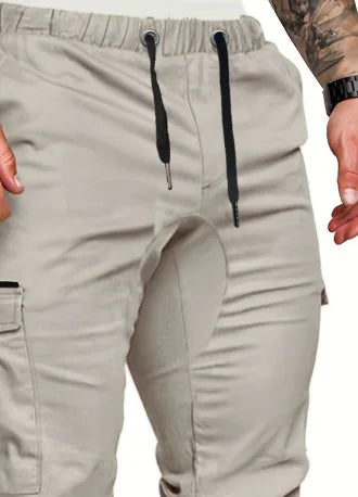 Men’s Tactical Multi-Pocket Cargo Pants Autumn