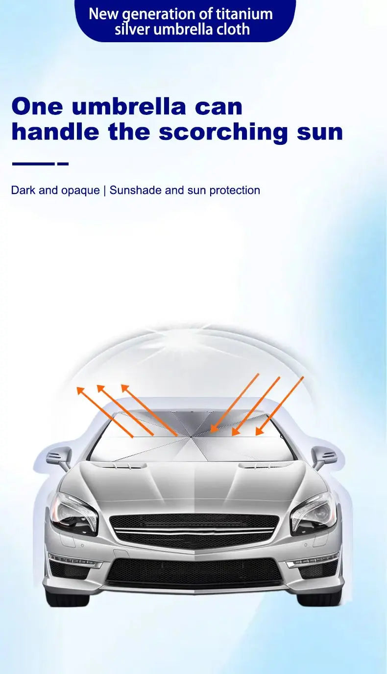 Car Sunshade Umbrella Front Windshield Heat Protector