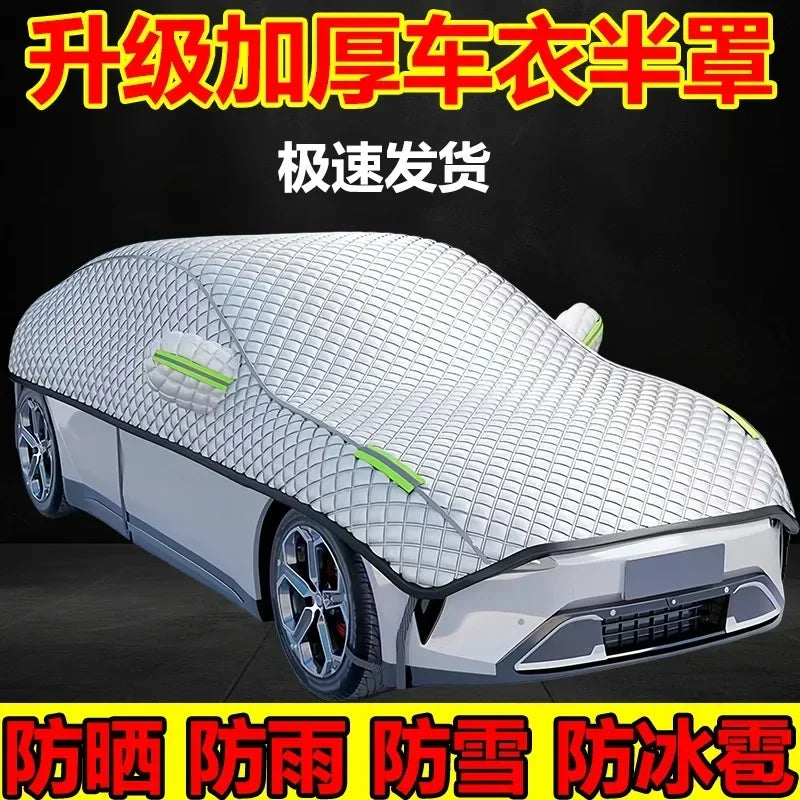 Waterproof Car Cover All-Season Windshield & Snow Protection
