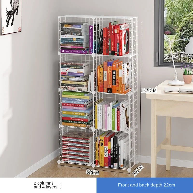 Floating Bookshelf Bookcase for Home & Office Storage