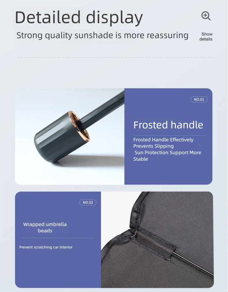 Car Sunshade Umbrella Front Windshield Heat Protector