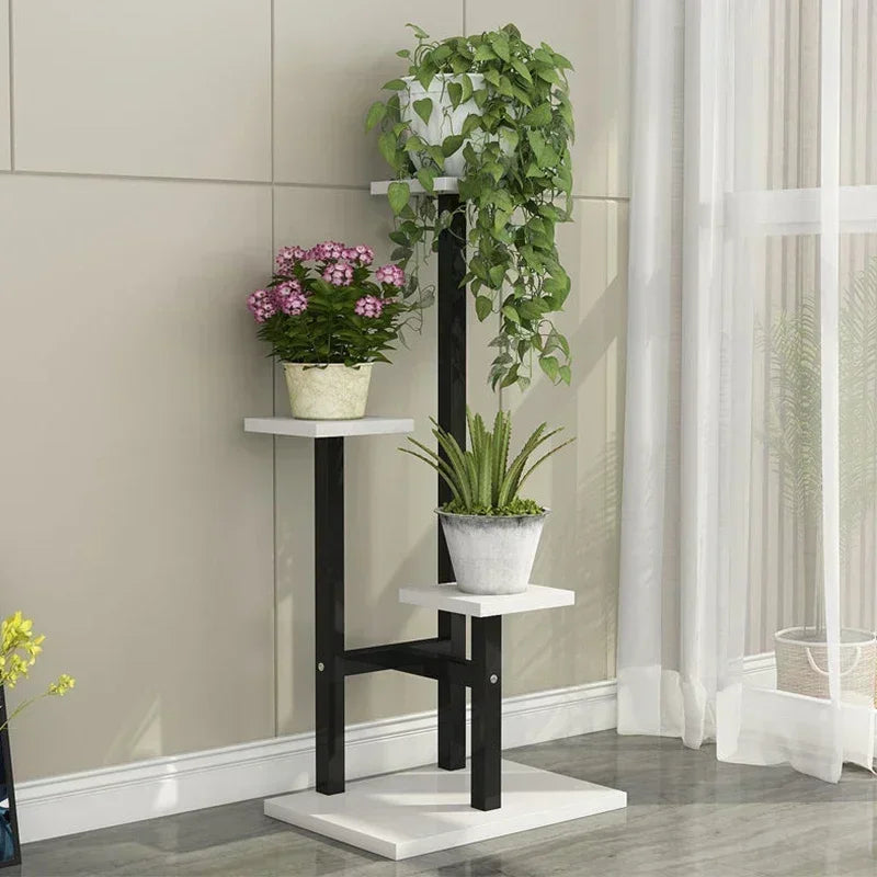 Plant Stand Household Multi-layer Plants Shelves Environment protection Flower Pot Holder Plant Rack Shelves Balcony Flower Rack