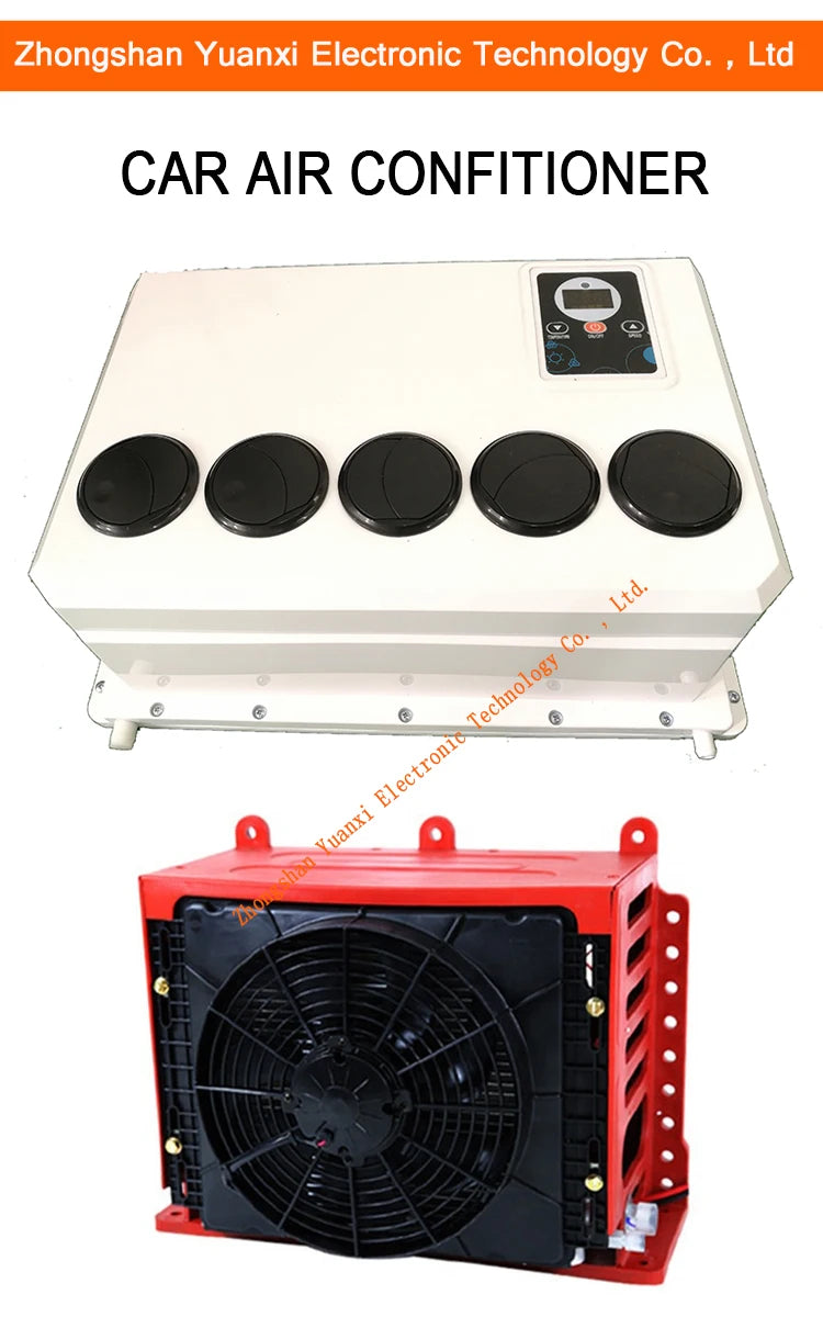 Portable 12v Parking Air Conditioner and Other Electric Car Air Conditioning Systems for All Models