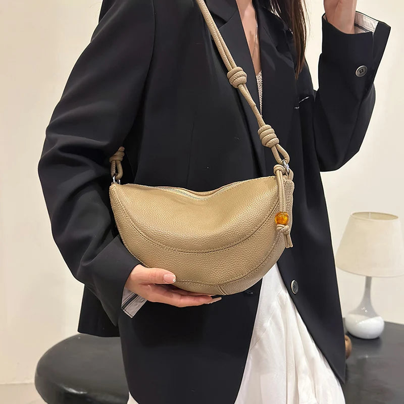 Women’s Genuine Cow Leather Crossbody Tote Shoulder Bag