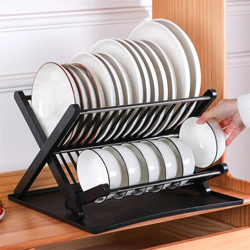 Kitchen Sink Drain Shelf & Dish Drying Rack
