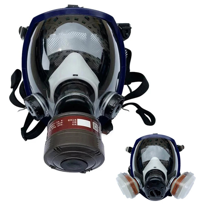 Full Face Gas Mask Respirator with Filter Protection