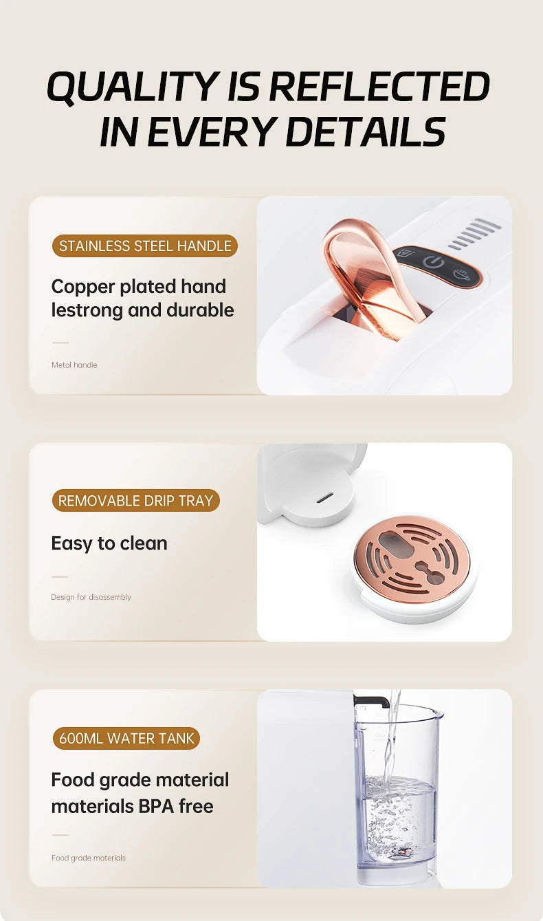 Cafelffe 5-in-1 Capsule Coffee Machine 19Bar