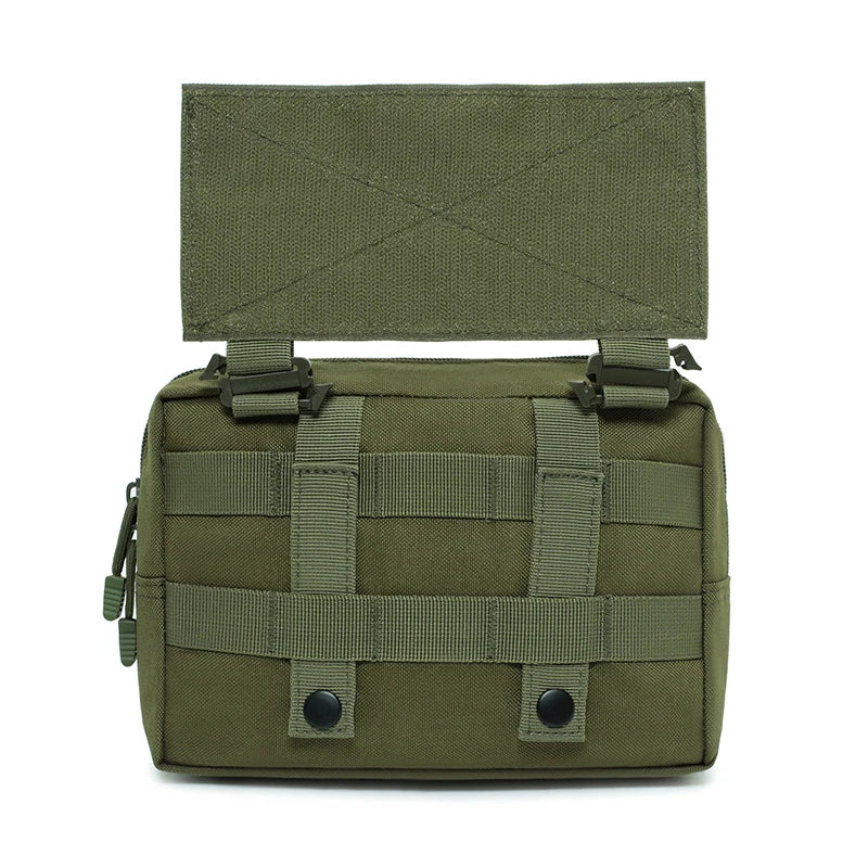 Tactical Utility Molle Pouch Compact EDC Gadget Gear Storage Bag Hunting Vest Plate Carrier Storage Bag Accessory