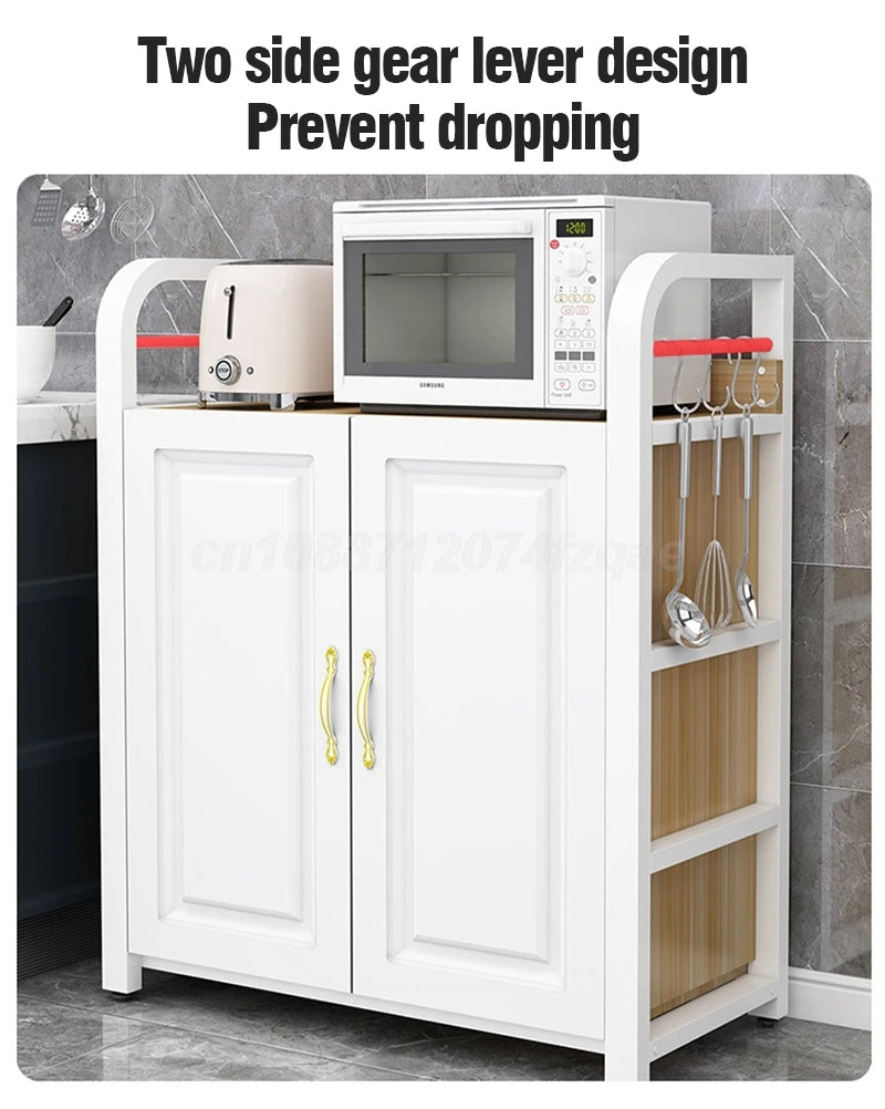 Kitchen Island Shelf Storage Rack Cabinet Organizer