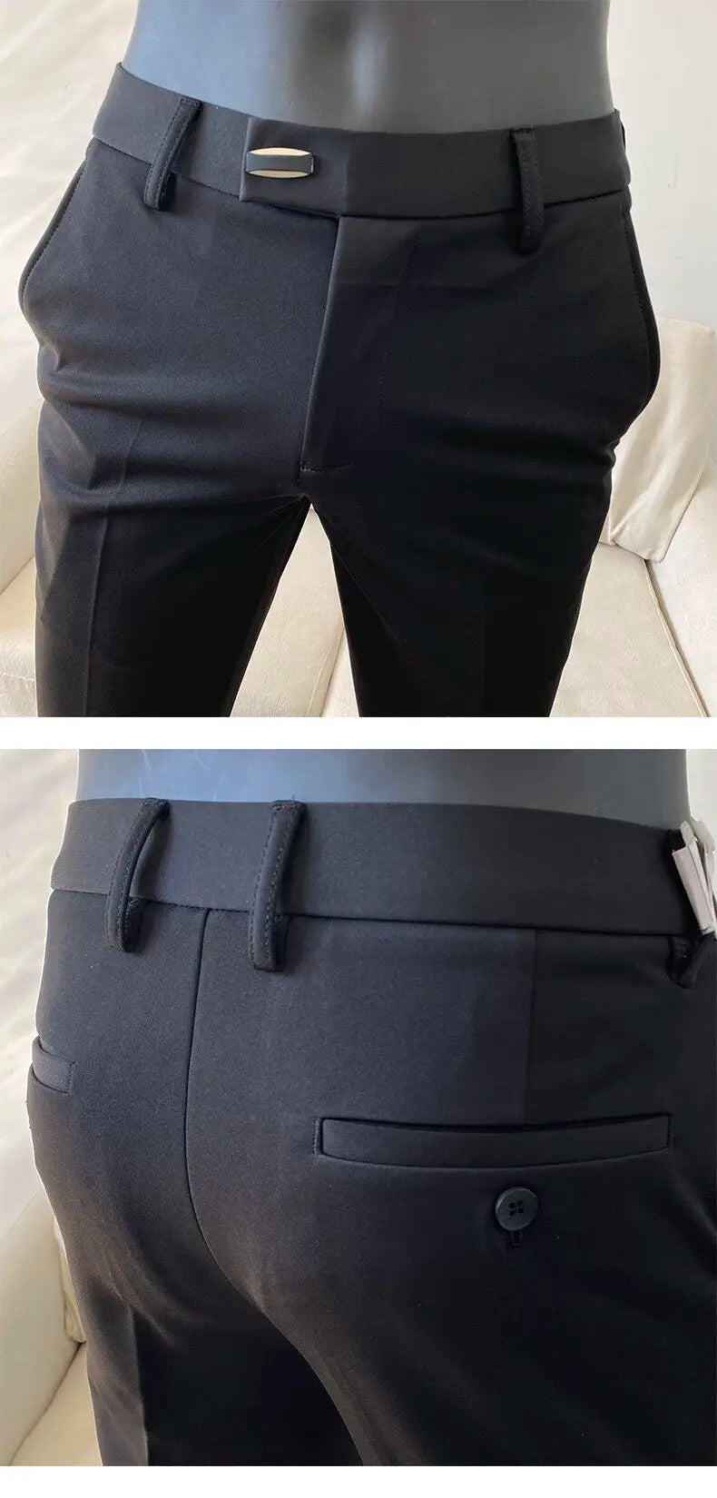 Men’s  Casual Slim Fit Dress Pants