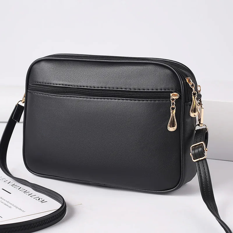 Women 2024 Sac A Main High Quality Soft PU Leather Luxury Purses And Handbags Women Bags Designer Women Shoulder Crossbody Bags